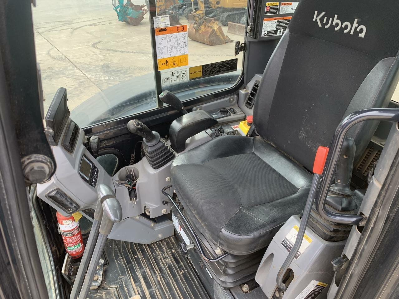2012 KUBOTA U55-4 U55-4 1D TRACK MOUNTED EXCAVATOR