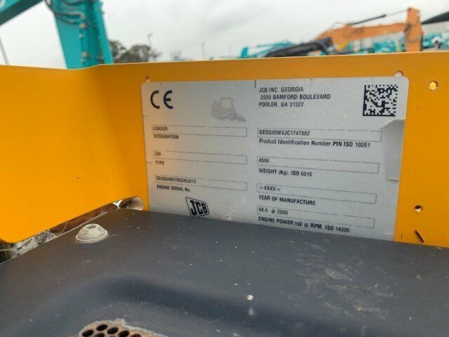 2013 JCB 330 330 1D TRACK MOUNTED EXCAVATOR