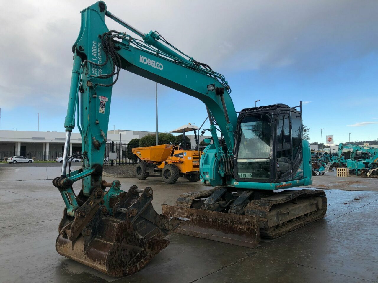 2017 KOBELCO SK135SR -3 1D TRACK MOUNTED EXCAVATOR