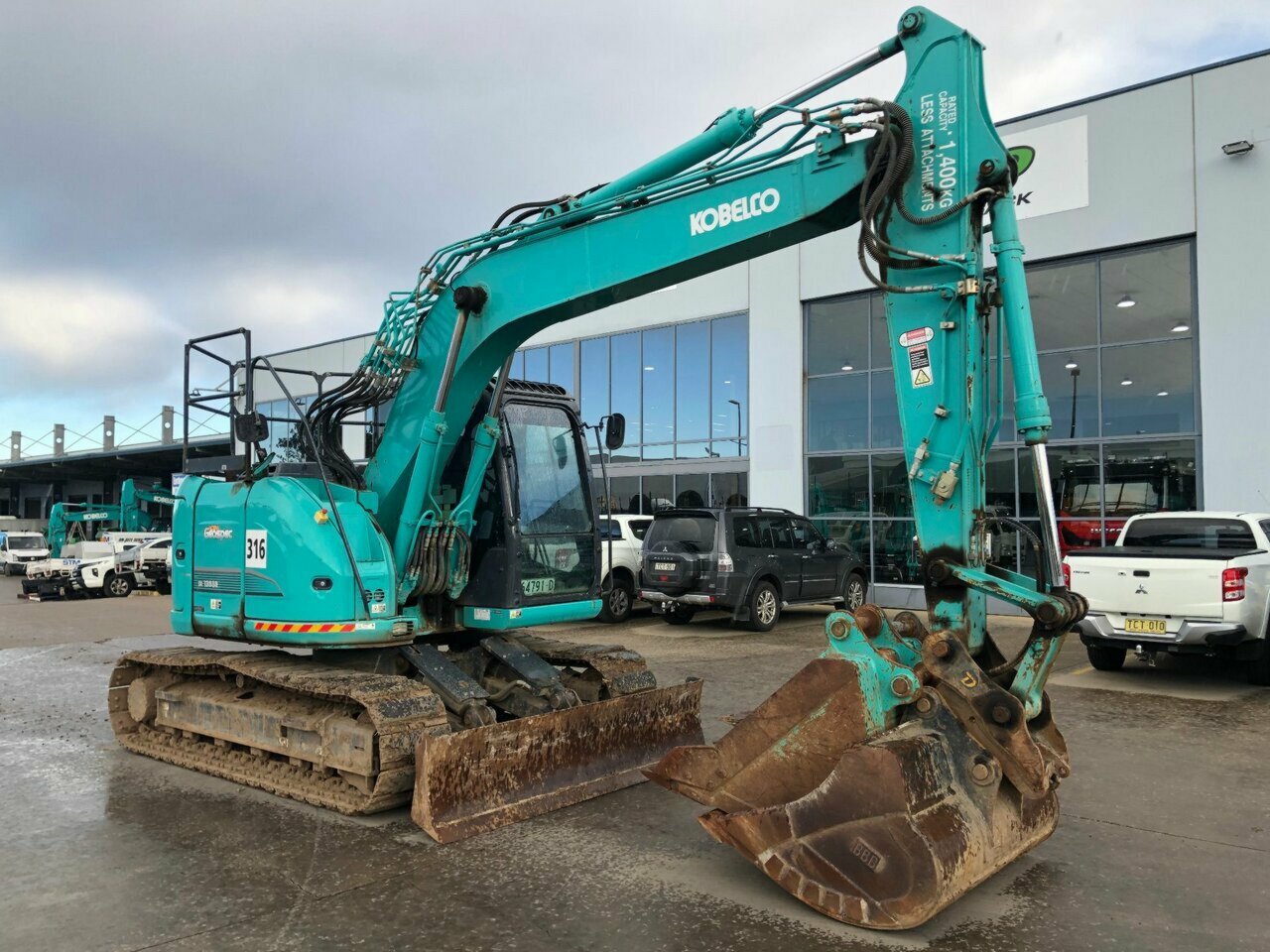 2017 KOBELCO SK135SR -3 1D TRACK MOUNTED EXCAVATOR