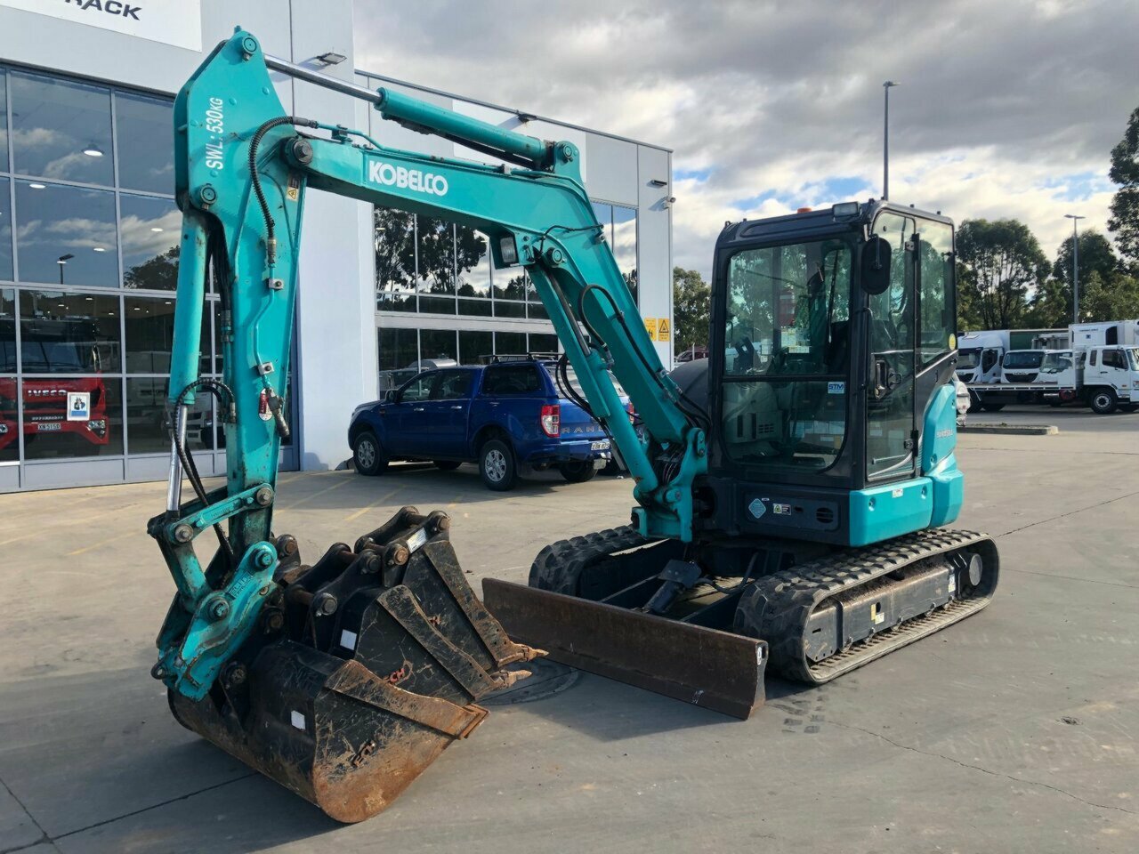 2016 KOBELCO SK45SRX -5 1D TRACK MOUNTED EXCAVATOR