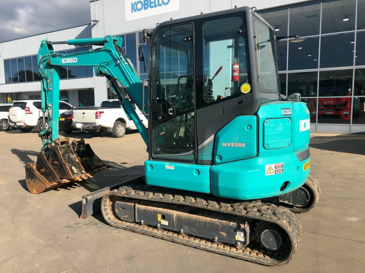 2016 KOBELCO SK45SRX -5 1D TRACK MOUNTED EXCAVATOR