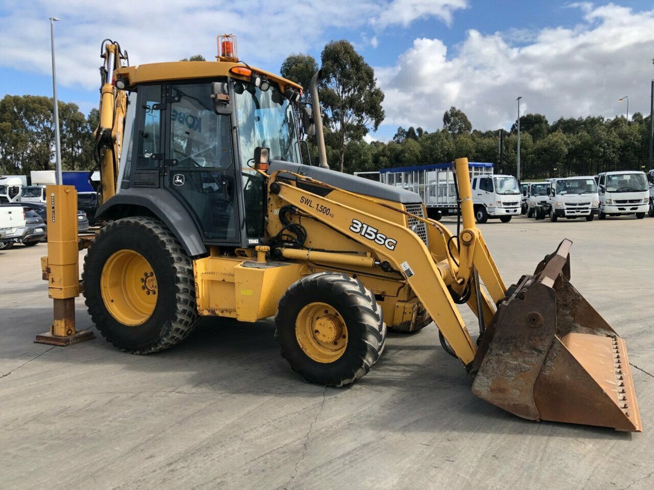 2006 JOHNDEERE 315SG 315SG 1D WHEELED EXCAVATOR