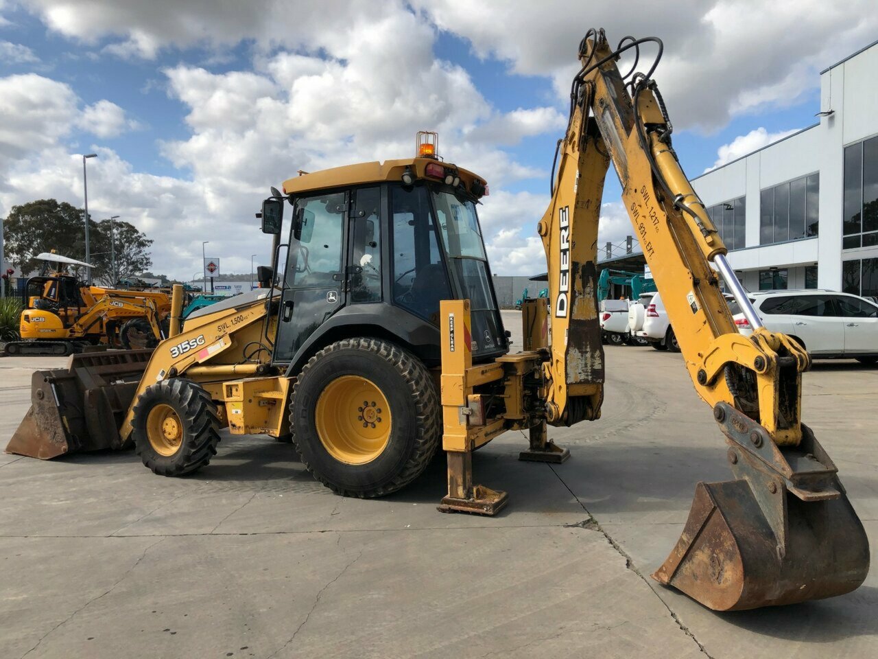 2006 JOHNDEERE 315SG 315SG 1D WHEELED EXCAVATOR