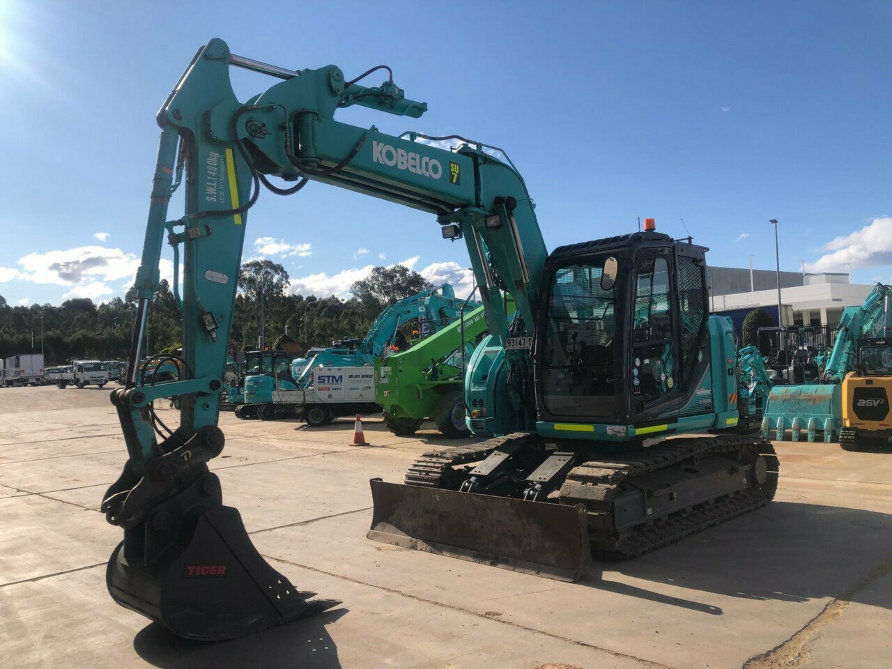 2015 KOBELCO SK135SR -3 1D TRACK MOUNTED EXCAVATOR