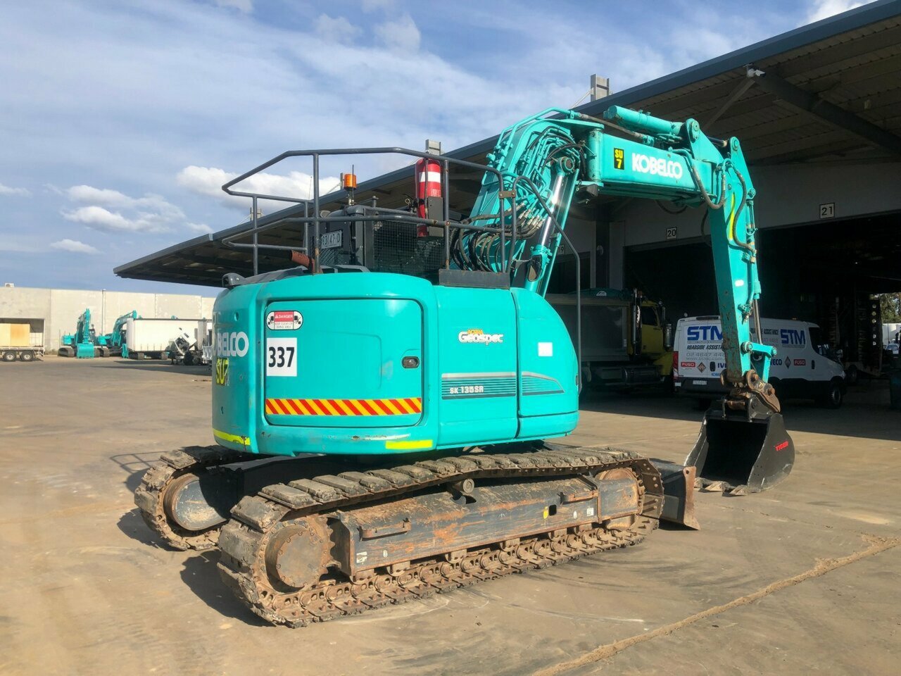 2015 KOBELCO SK135SR -3 1D TRACK MOUNTED EXCAVATOR