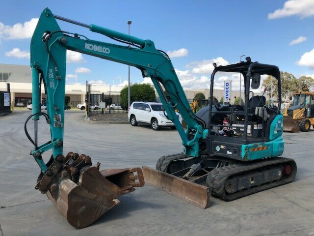 2016 KOBELCO SK55SRX -6 1D TRACK MOUNTED EXCAVATOR