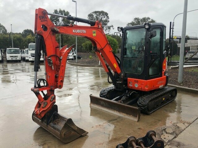 2018 KUBOTA U35 -4 1D TRACK MOUNTED EXCAVATOR