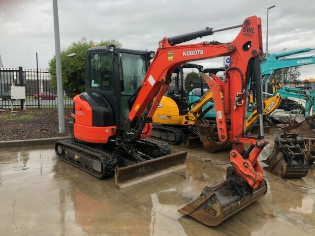 2018 KUBOTA U35 -4 1D TRACK MOUNTED EXCAVATOR