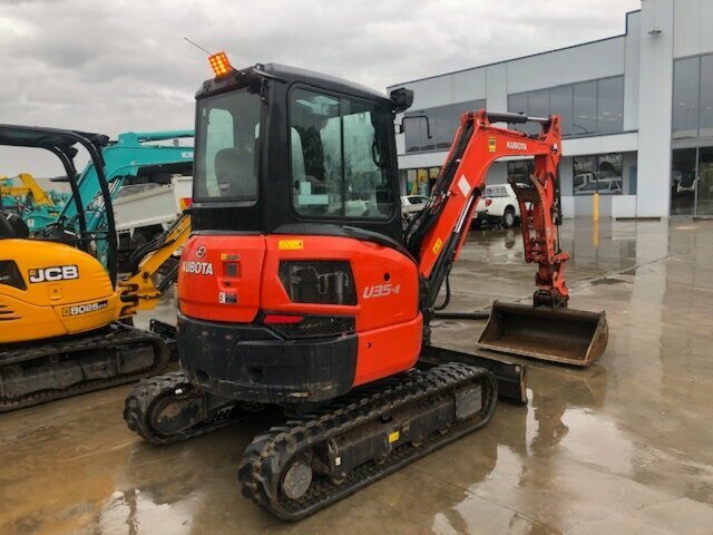 2018 KUBOTA U35 -4 1D TRACK MOUNTED EXCAVATOR