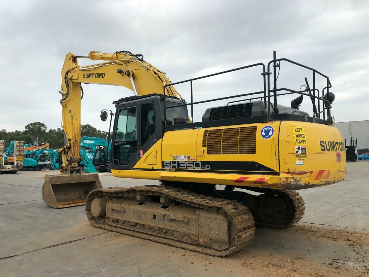 2004 SUMITOMO SH350HD -6 1D TRACK MOUNTED EXCAVATOR