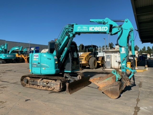 2015 KOBELCO SK75SR -3 1D TRACK MOUNTED EXCAVATOR