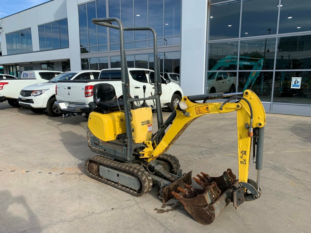 2000 WACKER NEUSON 803 1D TRACK MOUNTED EXCAVATOR
