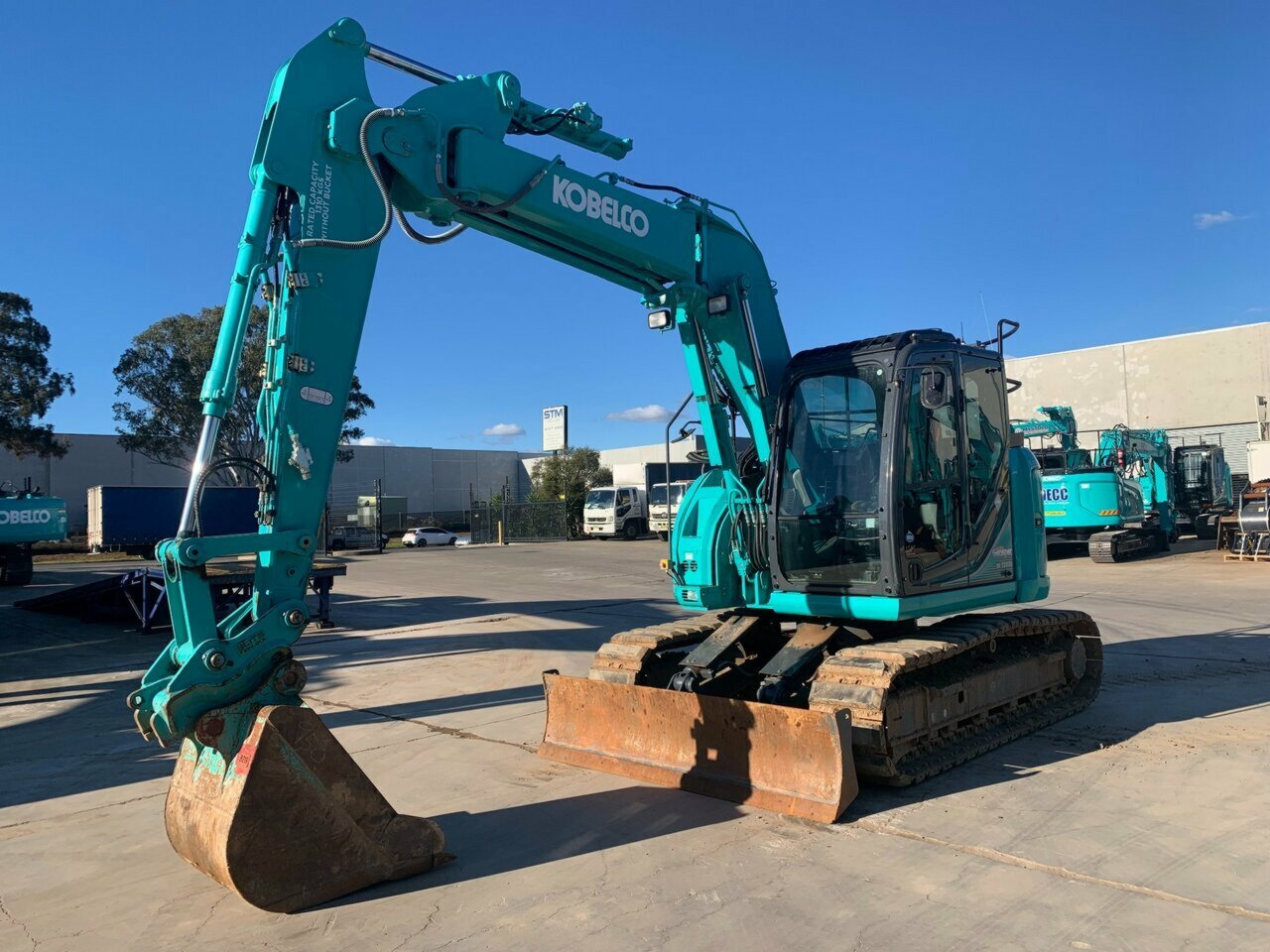 2018 KOBELCO SK135SR -3 1D TRACK MOUNTED EXCAVATOR