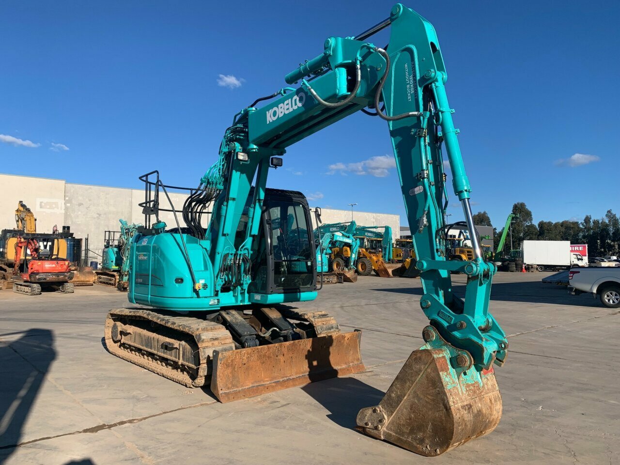 2018 KOBELCO SK135SR -3 1D TRACK MOUNTED EXCAVATOR