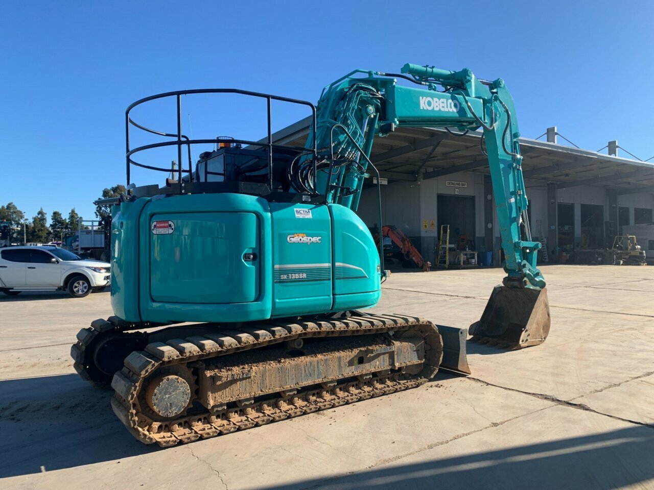 2018 KOBELCO SK135SR -3 1D TRACK MOUNTED EXCAVATOR