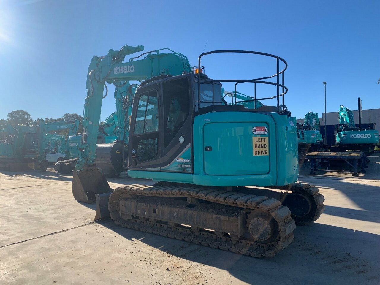 2018 KOBELCO SK135SR -3 1D TRACK MOUNTED EXCAVATOR
