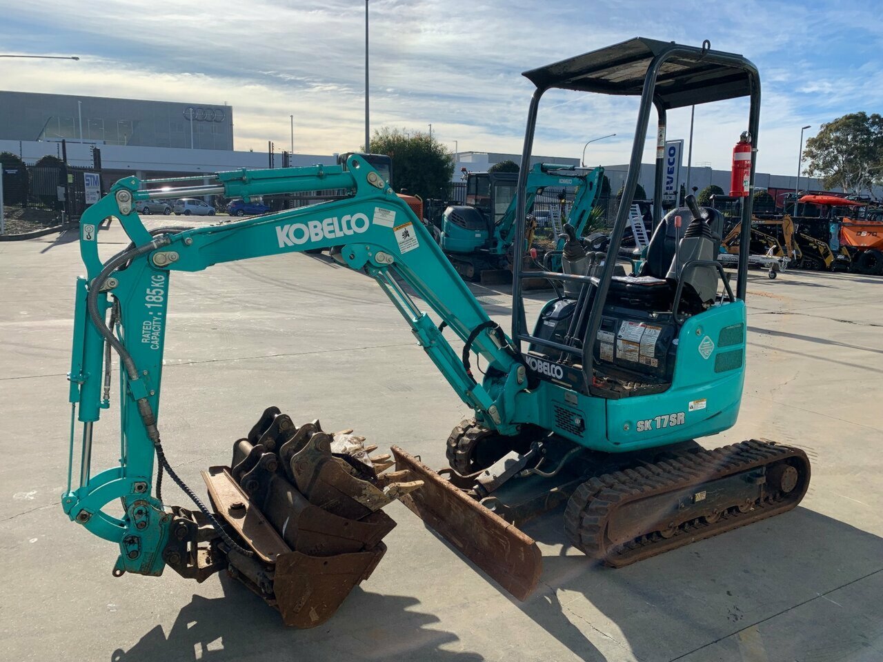 2018 KOBELCO SK75SR -5 TRACK MOUNTED EXCAVATOR