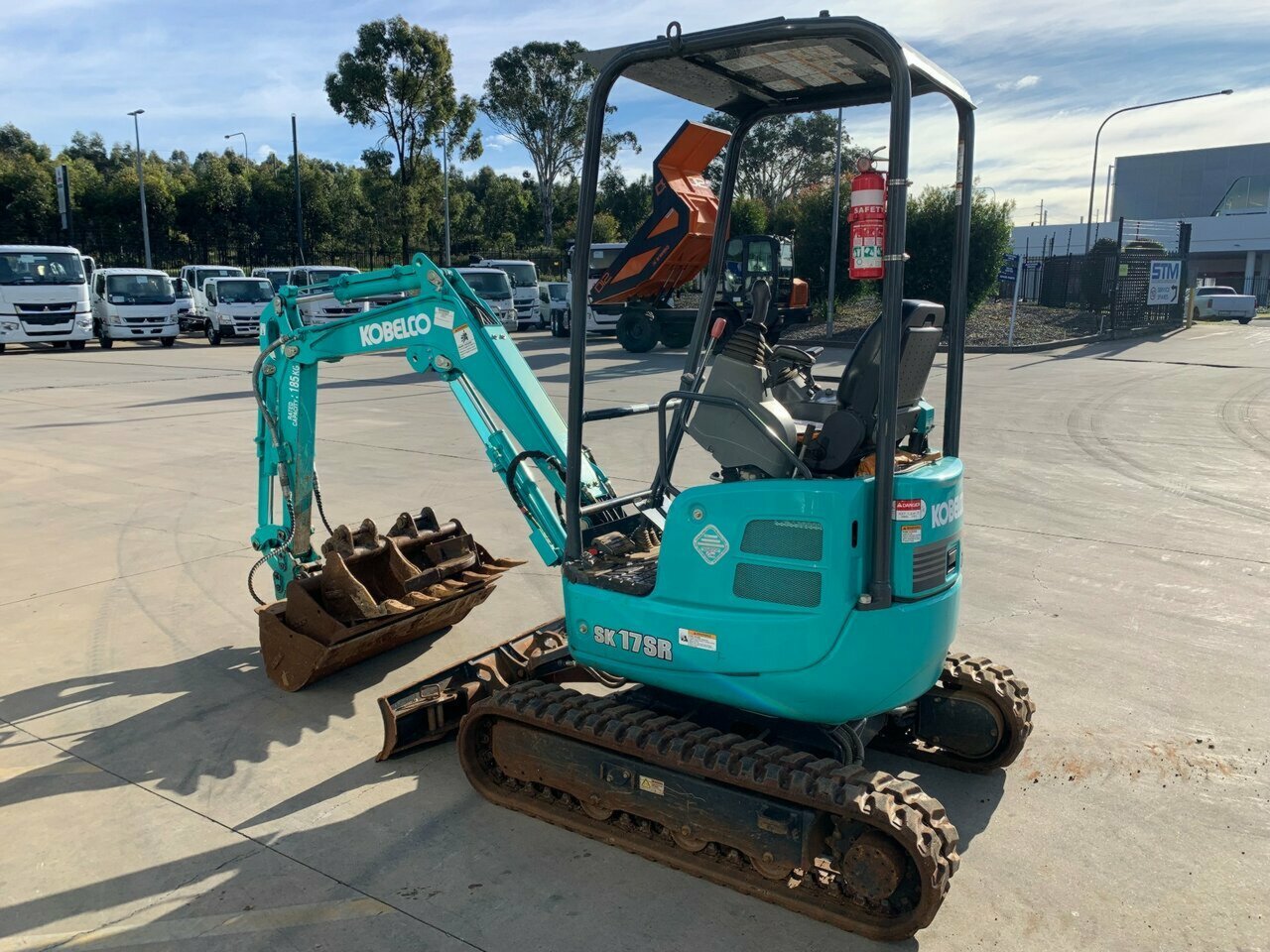 2018 KOBELCO SK75SR -5 TRACK MOUNTED EXCAVATOR