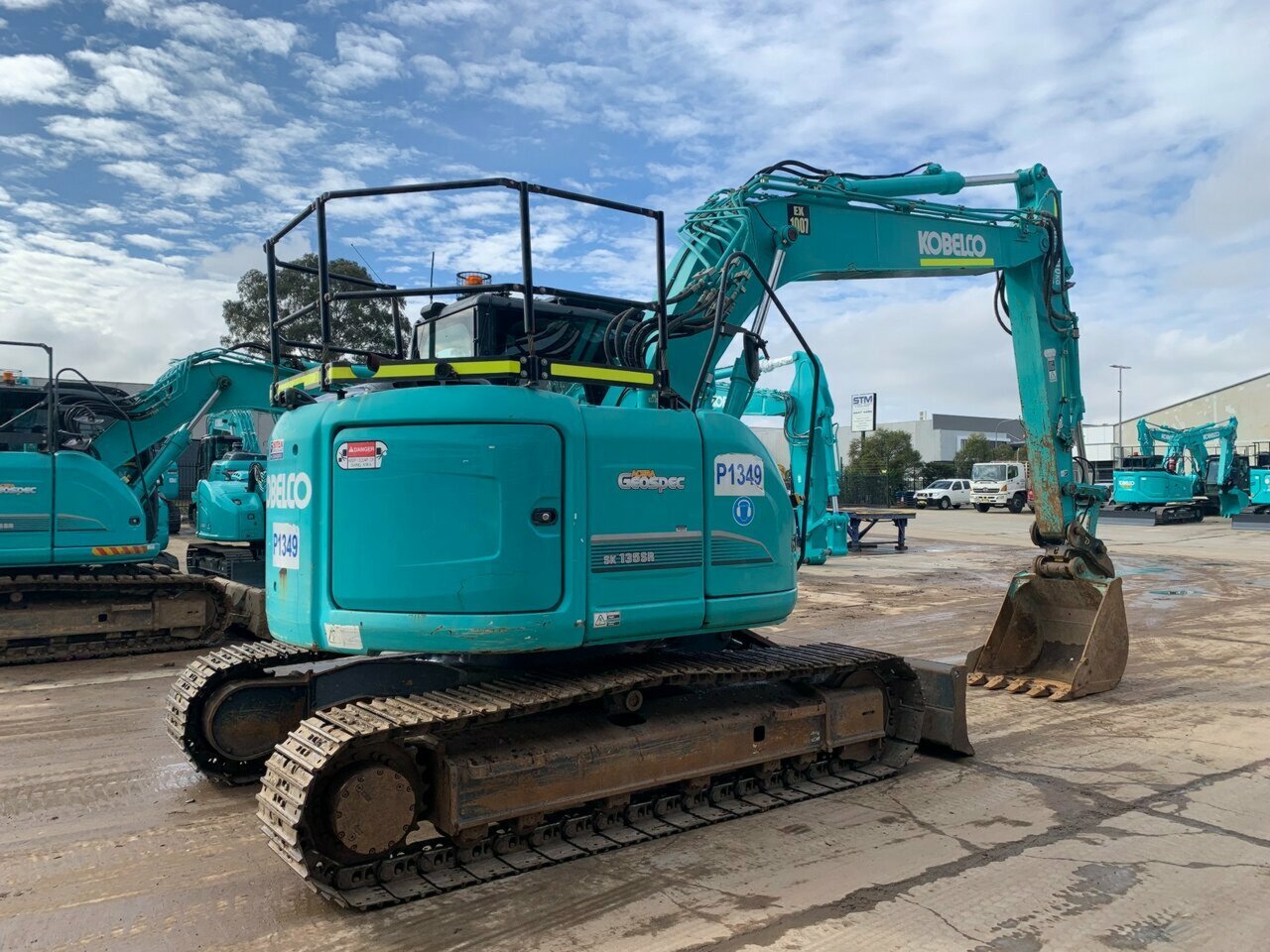 2016 KOBELCO SK135SR -3 1D TRACK MOUNTED EXCAVATOR