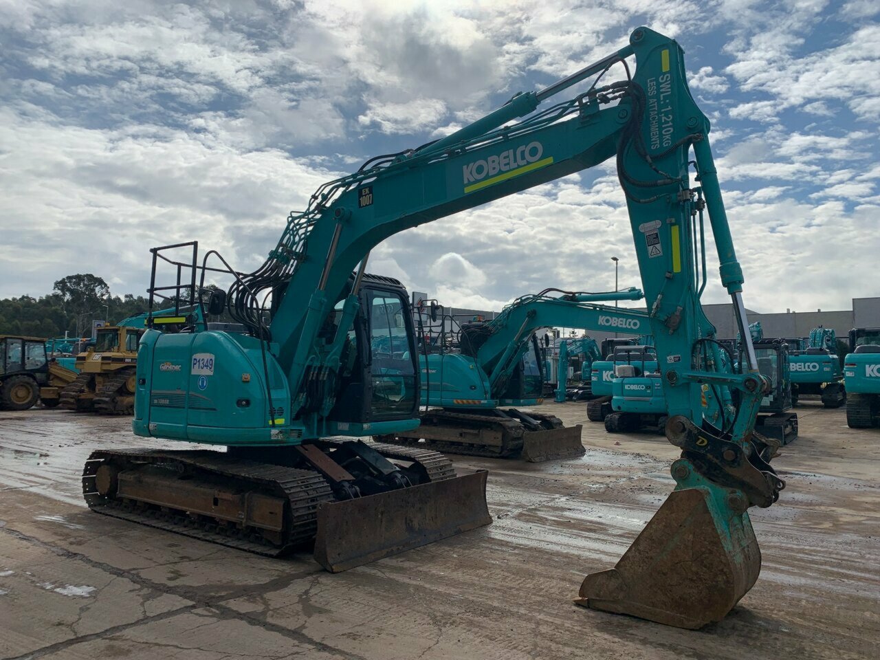 2016 KOBELCO SK135SR -3 1D TRACK MOUNTED EXCAVATOR