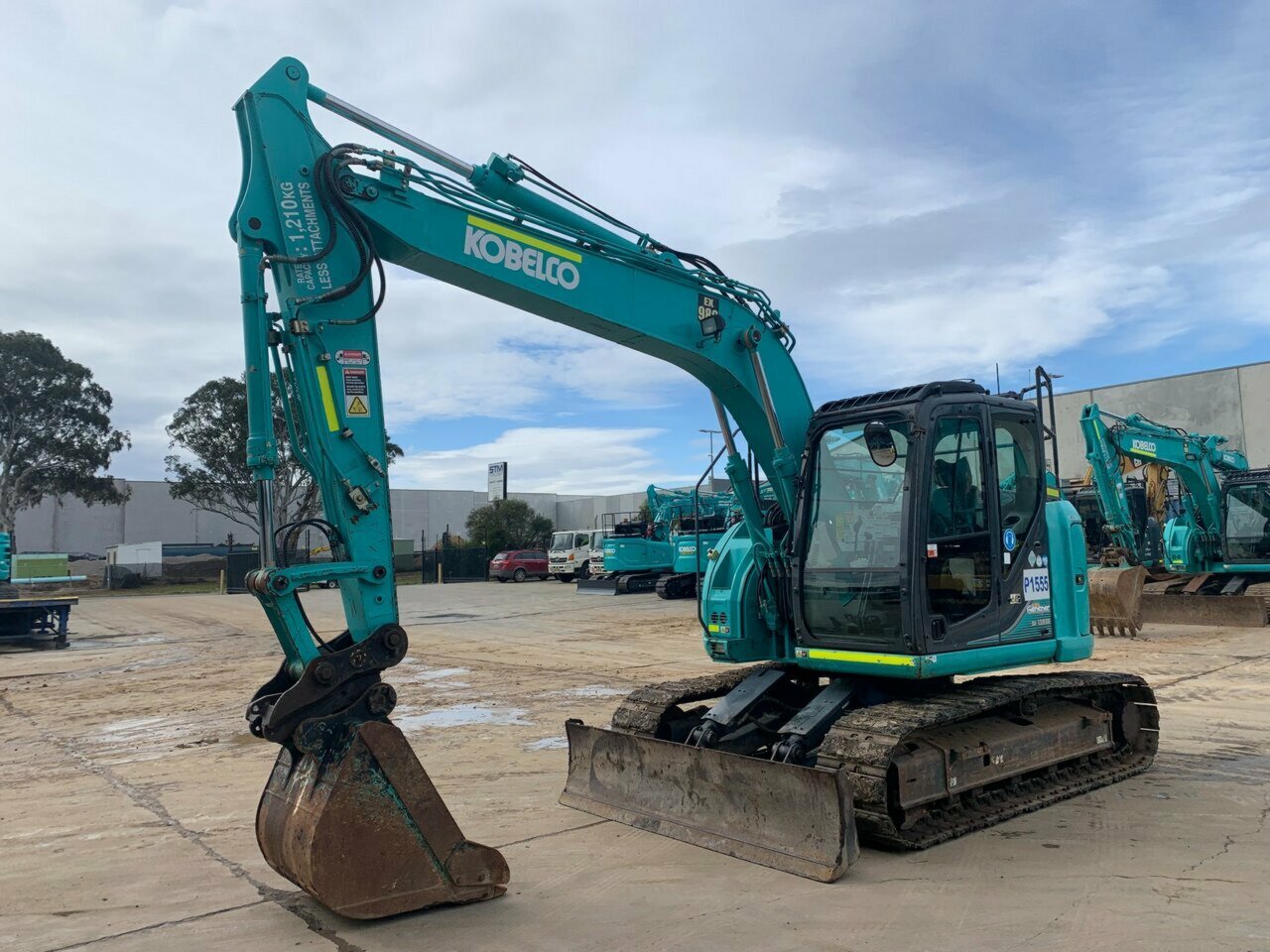 2016 KOBELCO SK135SR -3 1D TRACK MOUNTED EXCAVATOR