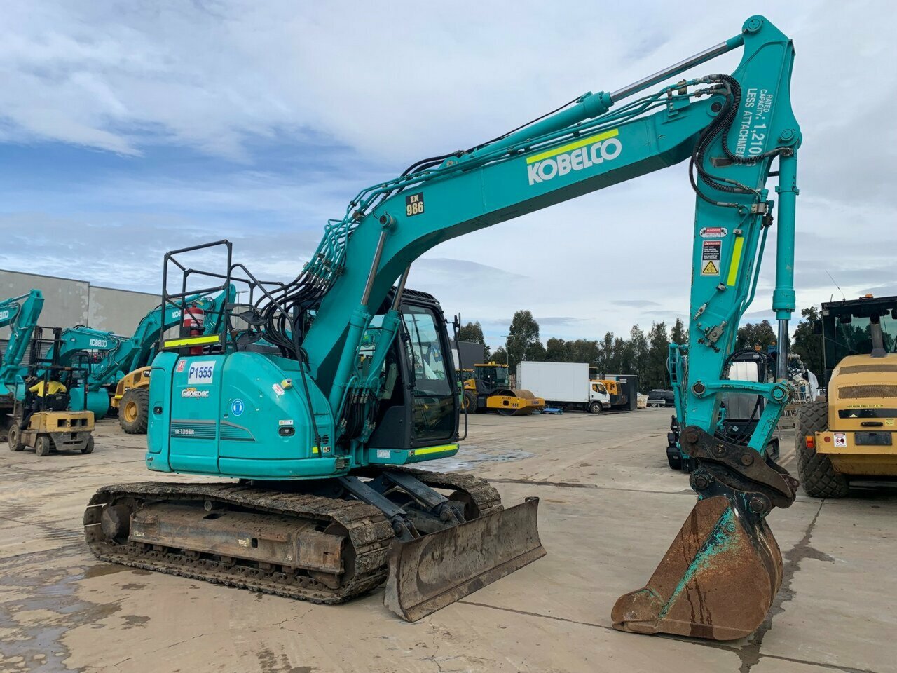 2016 KOBELCO SK135SR -3 1D TRACK MOUNTED EXCAVATOR