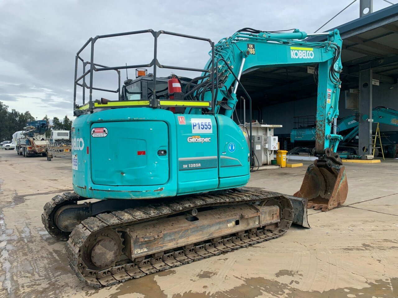 2016 KOBELCO SK135SR -3 1D TRACK MOUNTED EXCAVATOR
