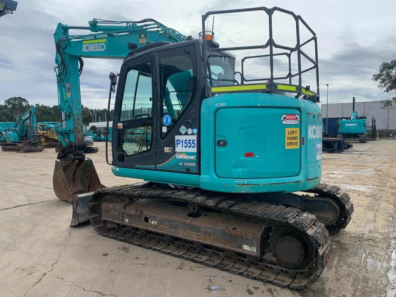 2016 KOBELCO SK135SR -3 1D TRACK MOUNTED EXCAVATOR