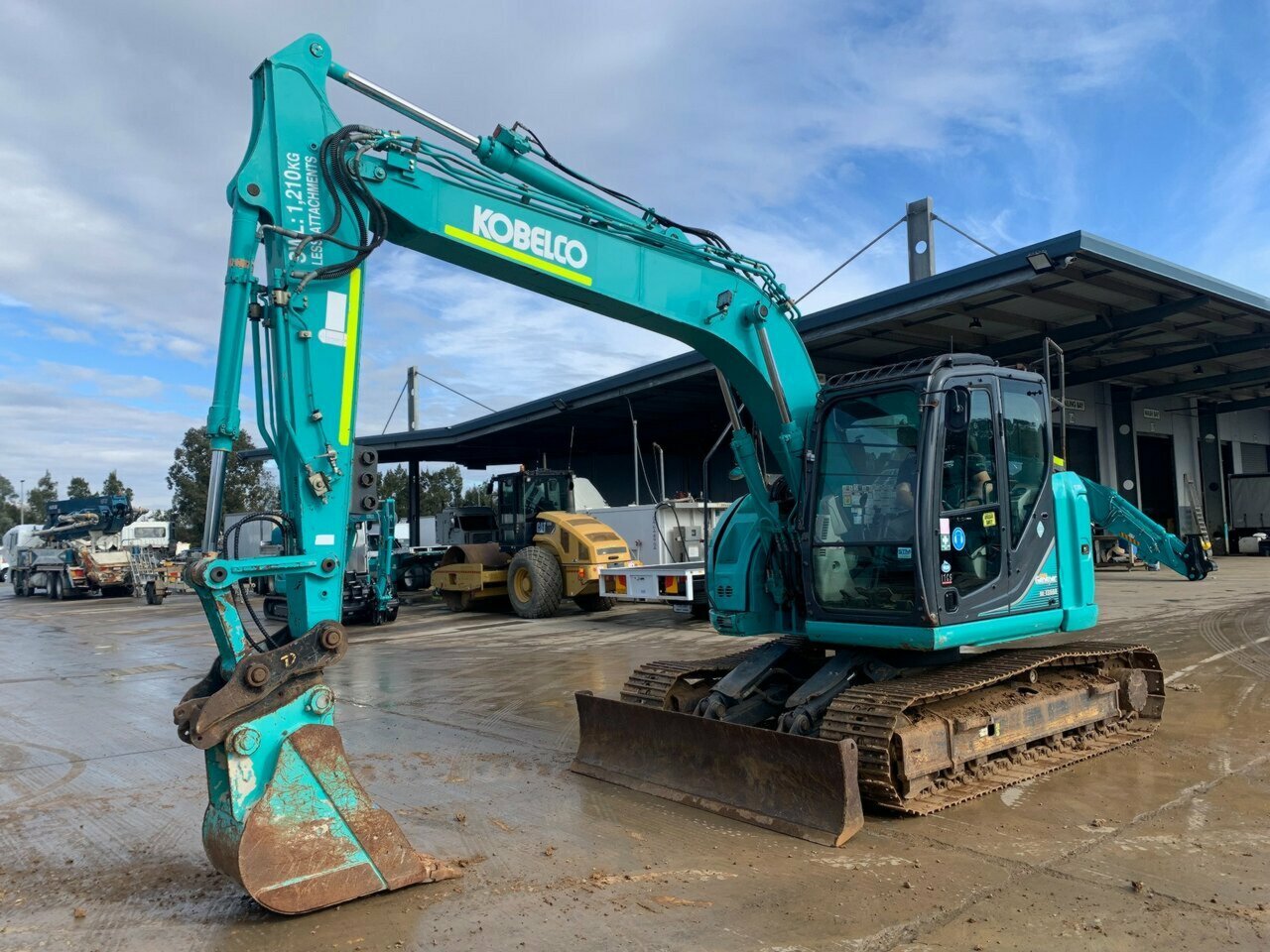 2016 KOBELCO SK135SR -3 1D TRACK MOUNTED EXCAVATOR