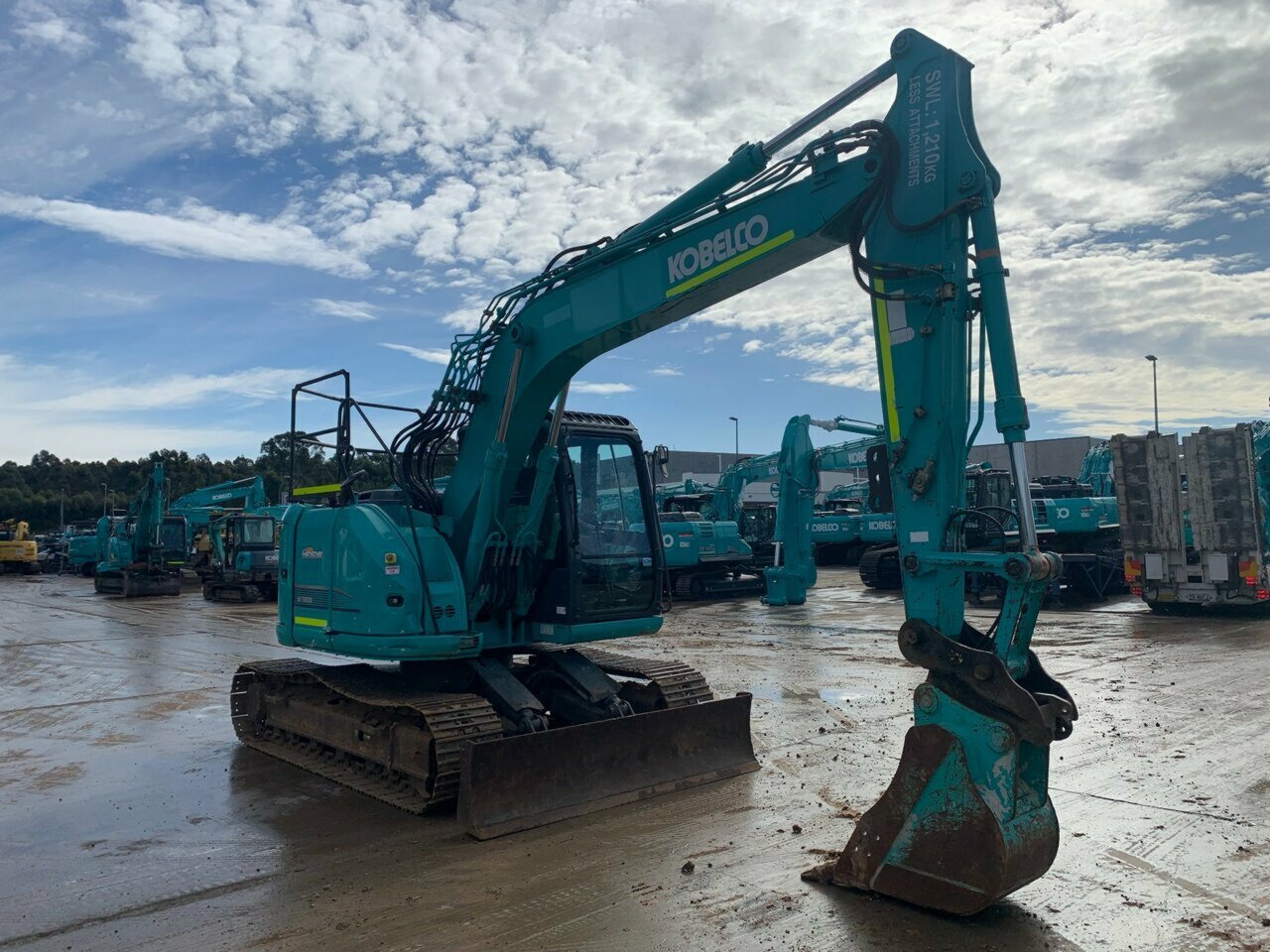 2016 KOBELCO SK135SR -3 1D TRACK MOUNTED EXCAVATOR