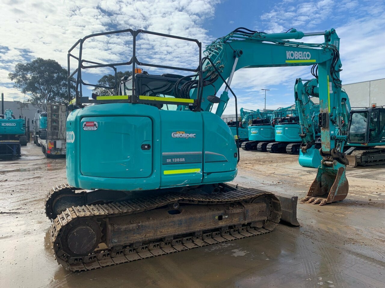 2016 KOBELCO SK135SR -3 1D TRACK MOUNTED EXCAVATOR