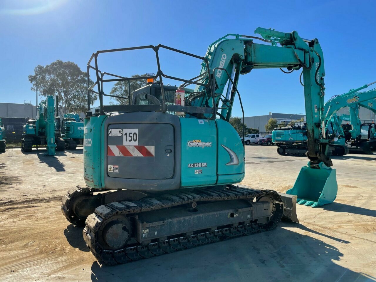 2012 KOBELCO SK135SR -2 1D TRACK MOUNTED EXCAVATOR