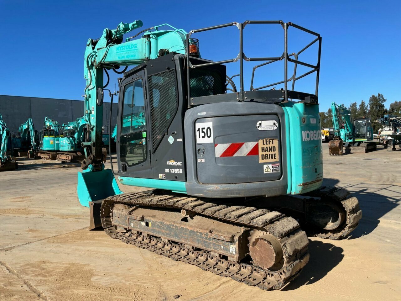 2012 KOBELCO SK135SR -2 1D TRACK MOUNTED EXCAVATOR