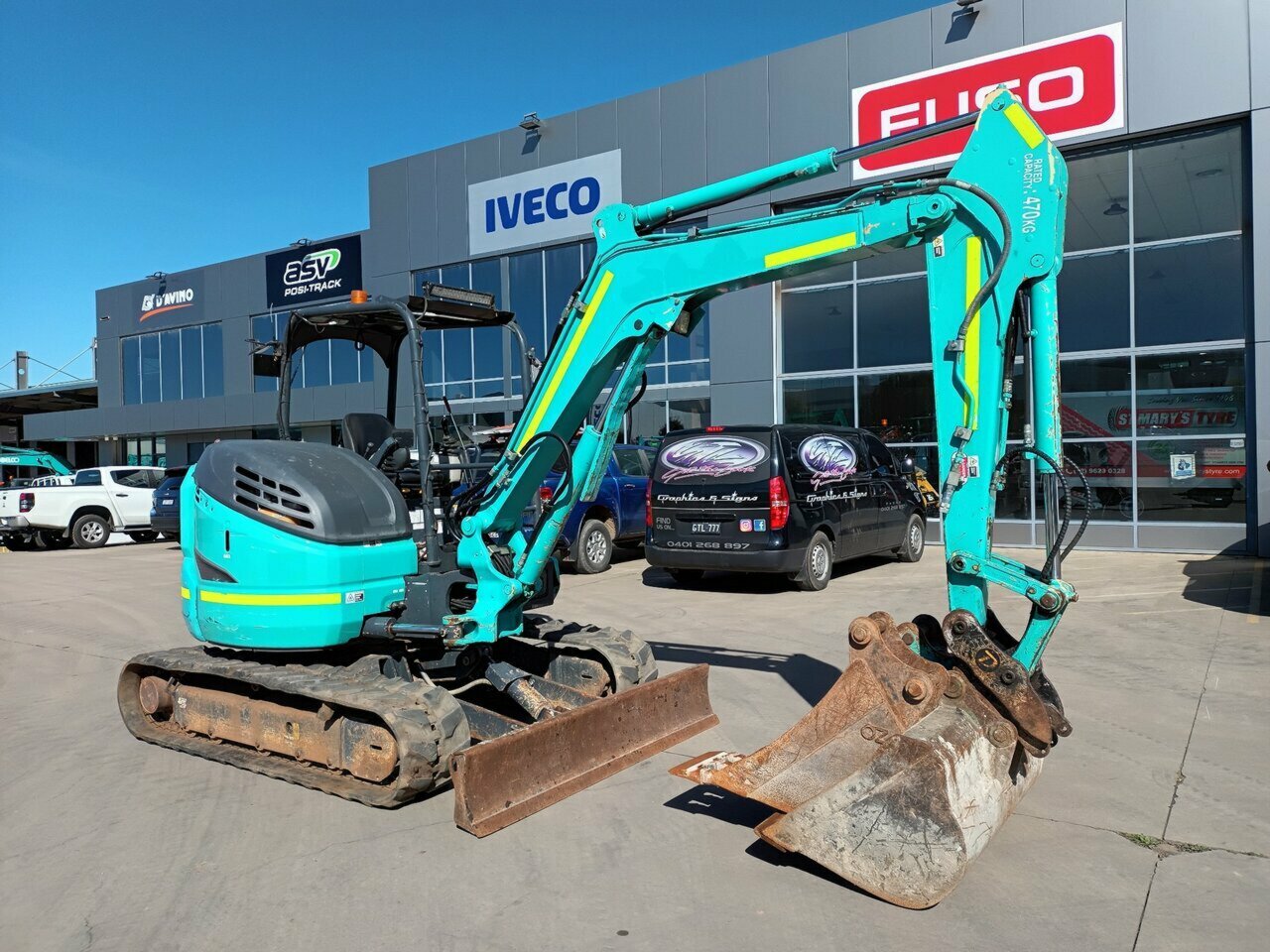 2017 KOBELCO SK45SRX-6 CANOPY EXCAVATOR