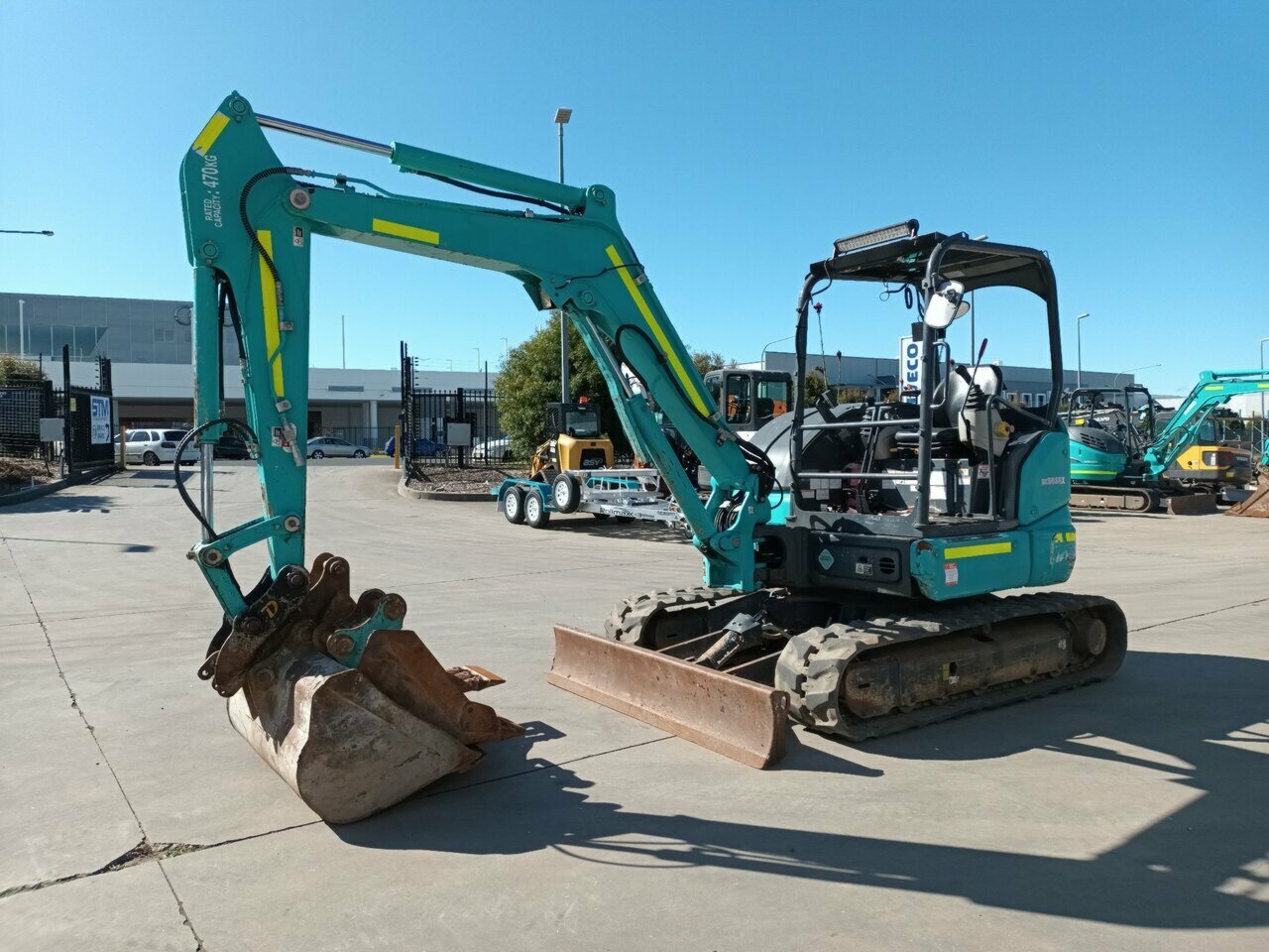 2017 KOBELCO SK45SRX-6 CANOPY EXCAVATOR
