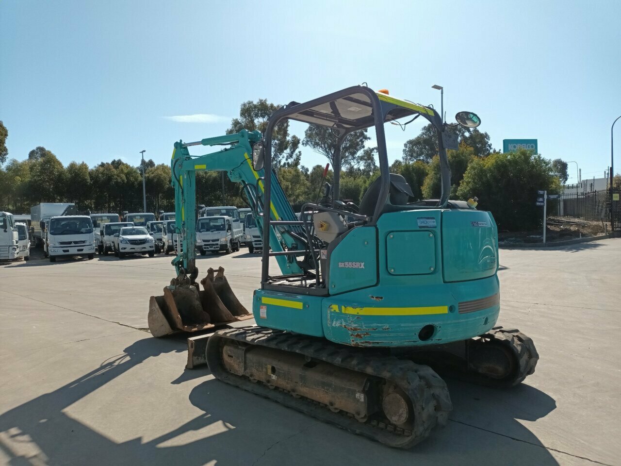 2017 KOBELCO SK45SRX-6 CANOPY EXCAVATOR