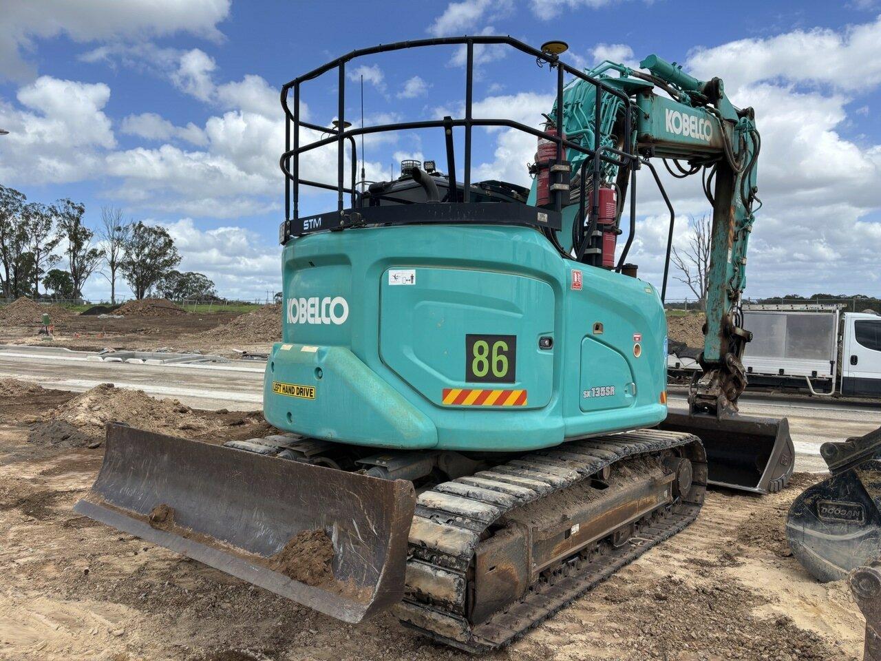 2022 KOBELCO SK135SR-7 OB EXCAVATOR