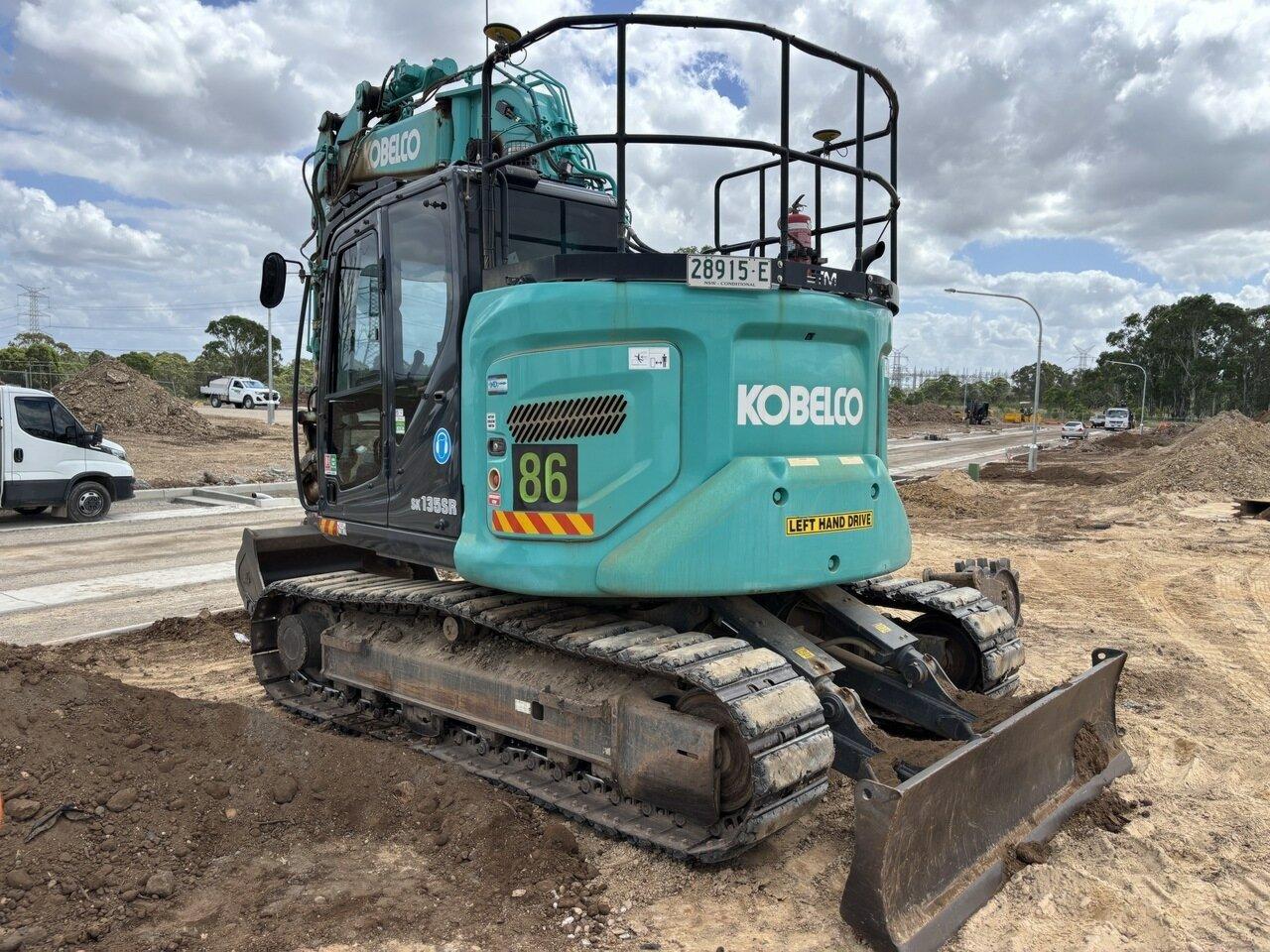 2022 KOBELCO SK135SR-7 OB EXCAVATOR