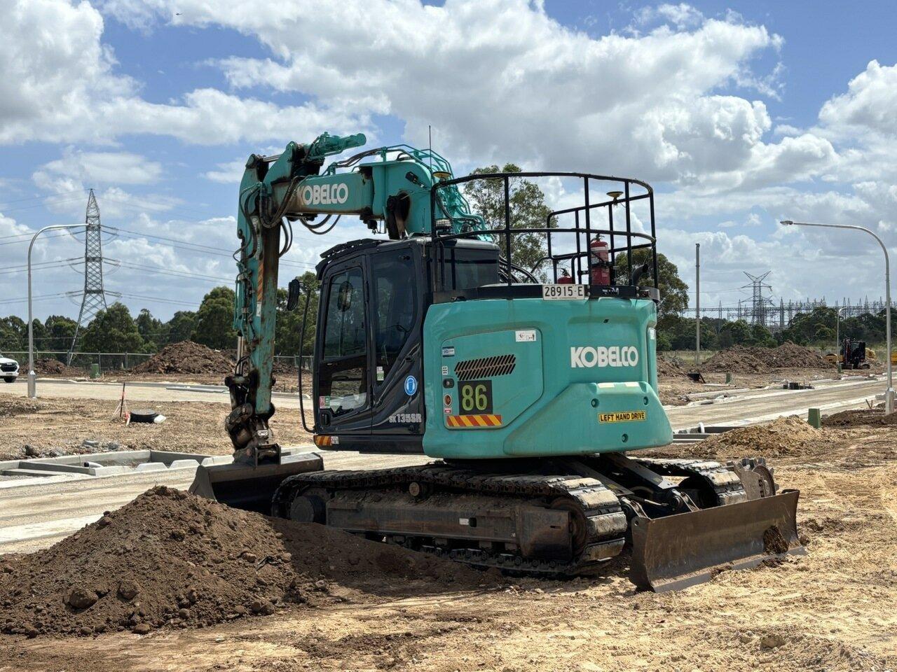 2022 KOBELCO SK135SR-7 OB EXCAVATOR