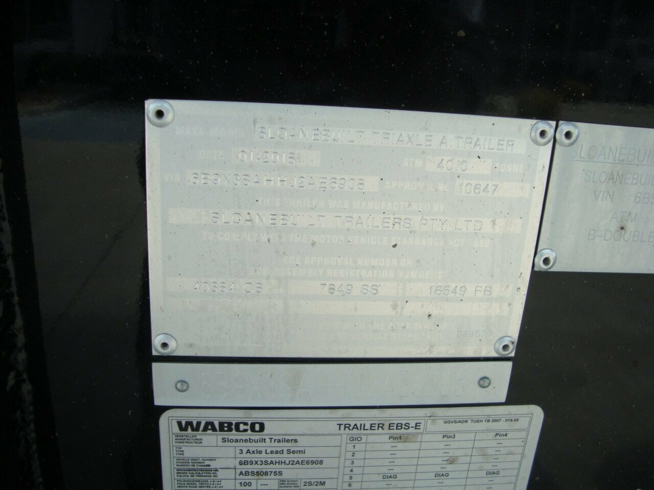 2016 KENWORTH K200 18 SP MANUAL 2D PRIME MOVER
