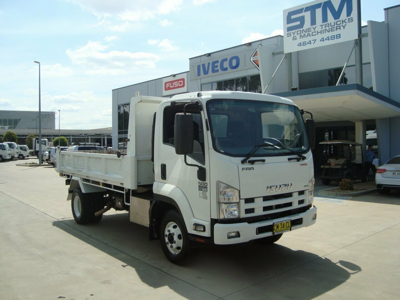 2014 ISUZU FRR 500 6 SP MANUAL 2D TIPPER TRUCK