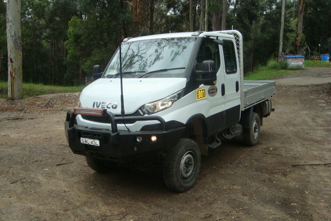 2017 IVECO DAILY 4X4 6 SP MANUAL 4D TRAY