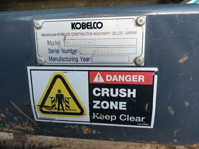 2016 KOBELCO SK210LC MONO EXCAVATOR