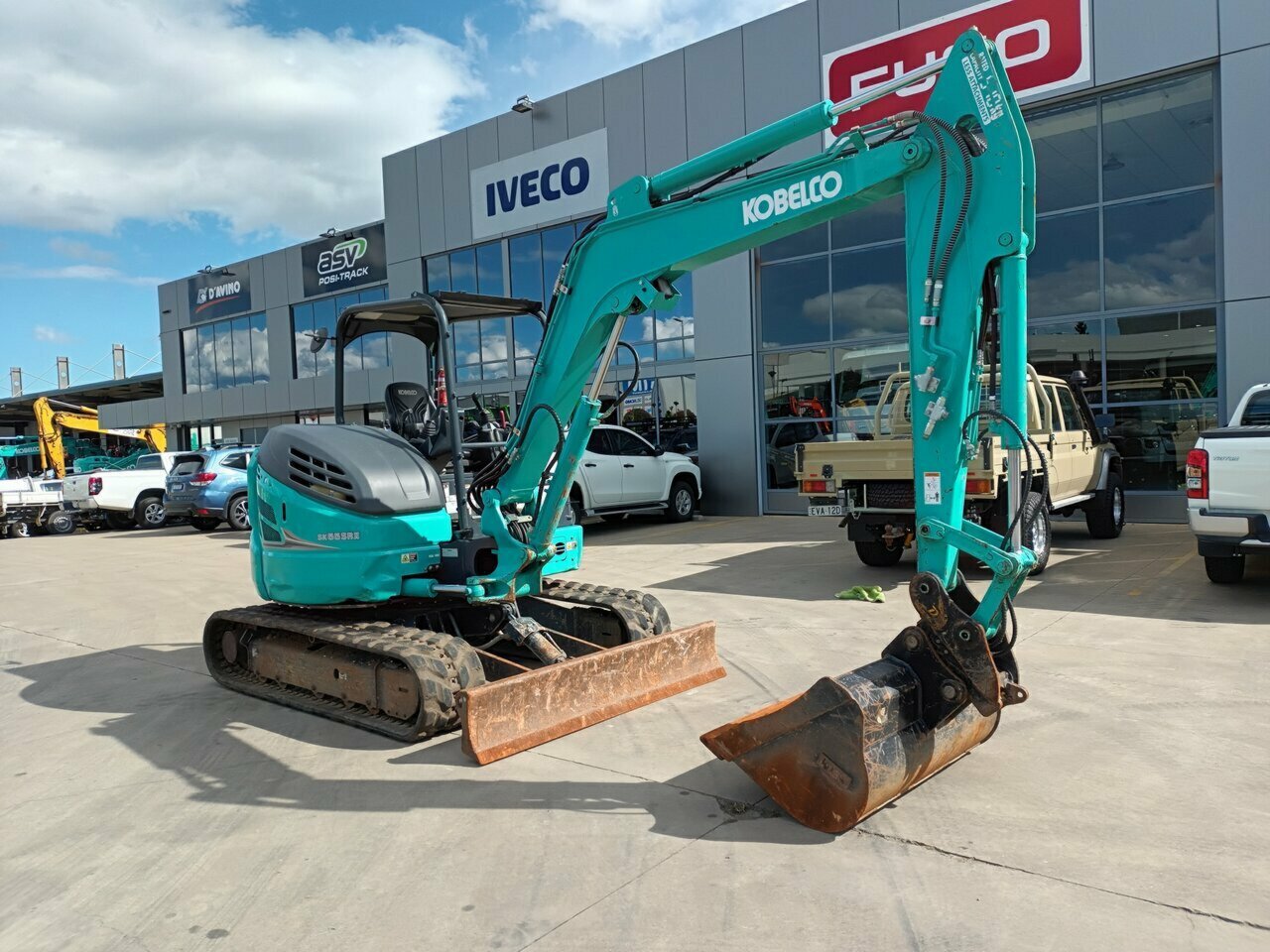 2021 KOBELCO SK55SRX-7 CANOPY EXCAVATOR