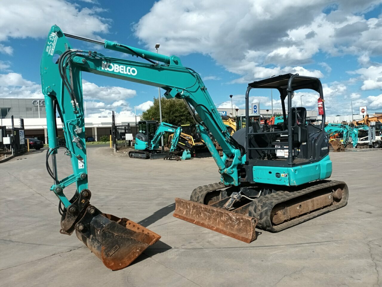 2021 KOBELCO SK55SRX-7 CANOPY EXCAVATOR