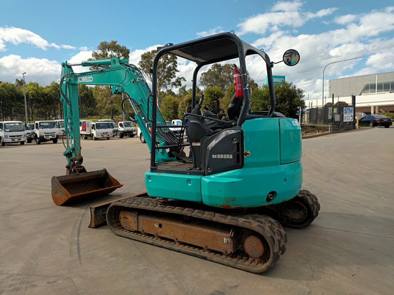 2021 KOBELCO SK55SRX-7 CANOPY EXCAVATOR