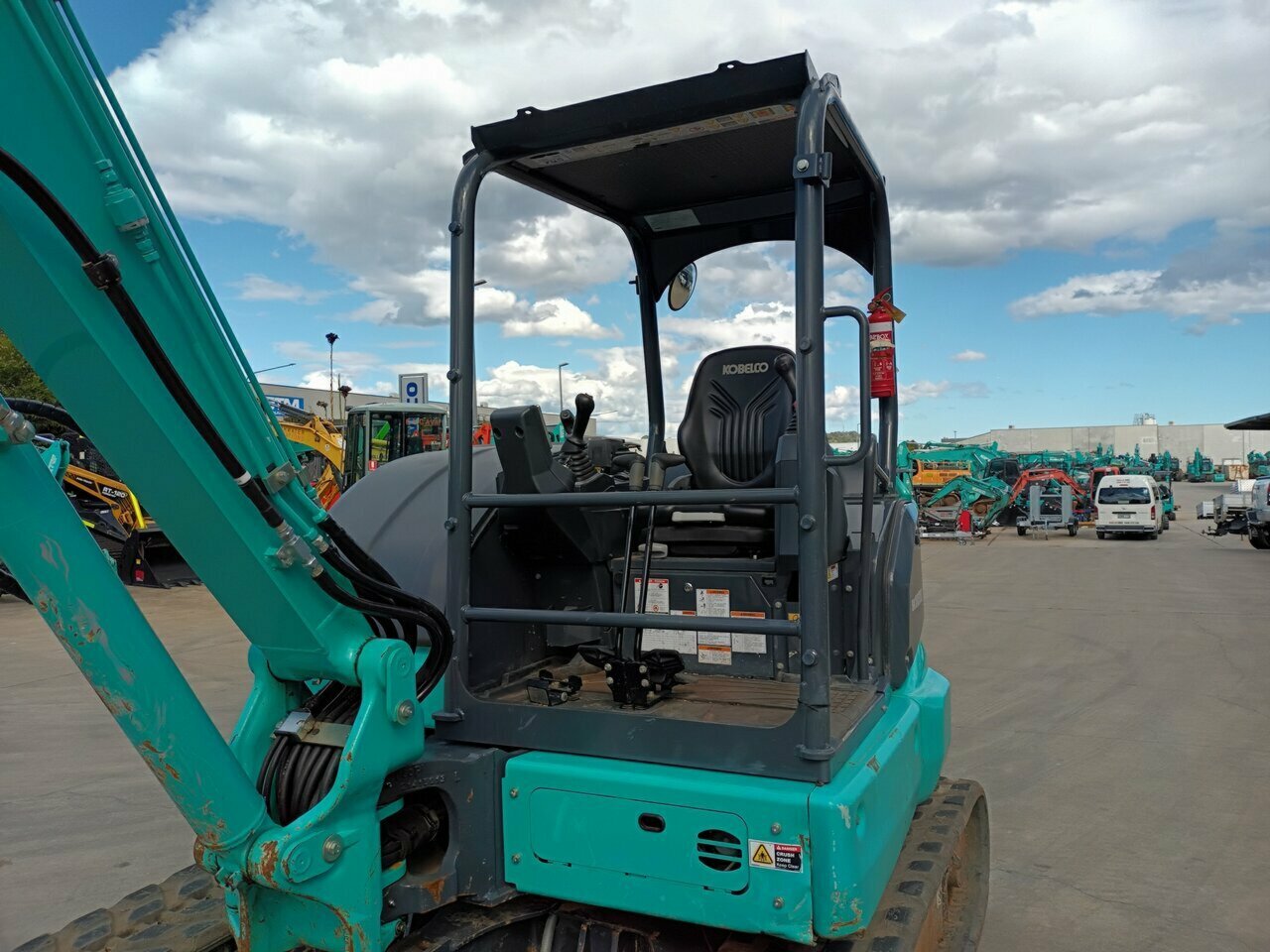 2021 KOBELCO SK55SRX-7 CANOPY EXCAVATOR