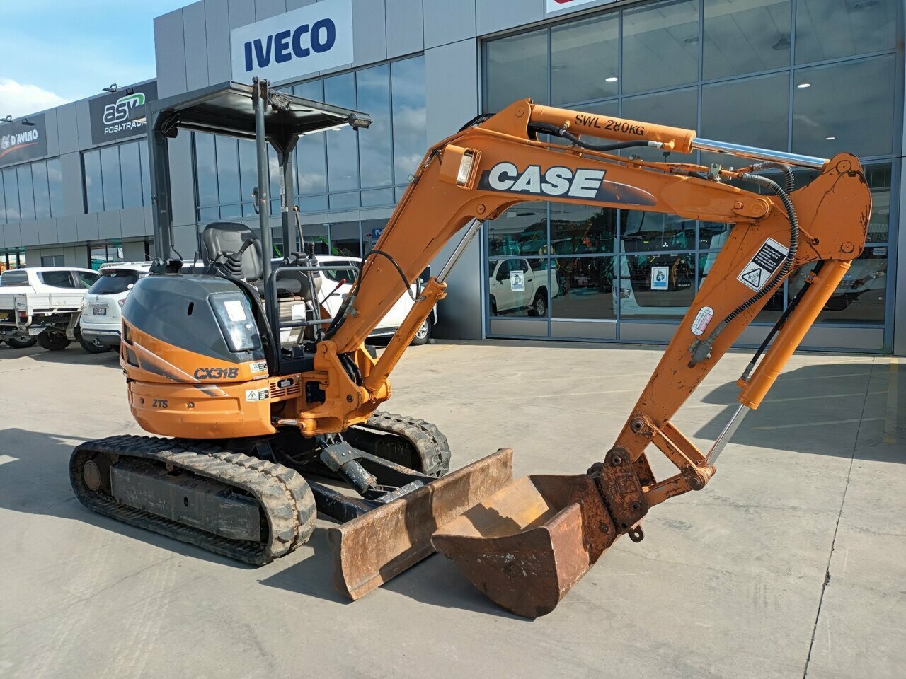 2006 CASE CX31B CANOPY EXCAVATOR