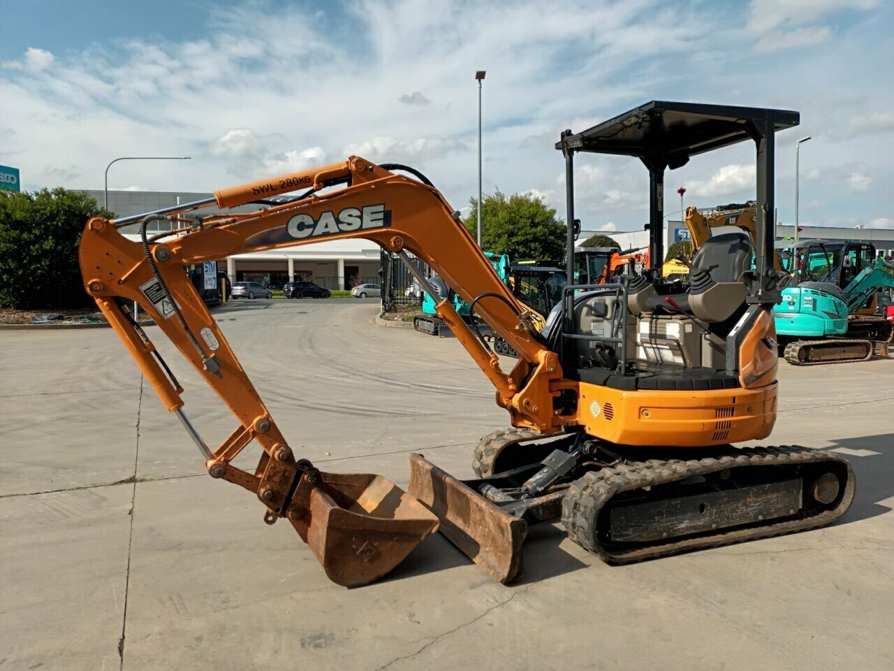 2006 CASE CX31B CANOPY EXCAVATOR
